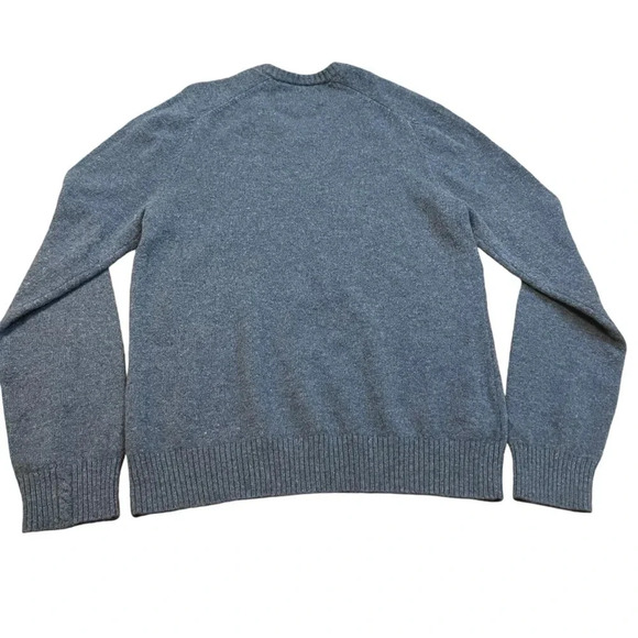 Penguin Blue Lambswool Knit Sweater Size Large - Picture 3 of 6